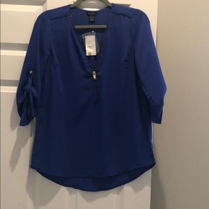 Rue 21 zipper blouse